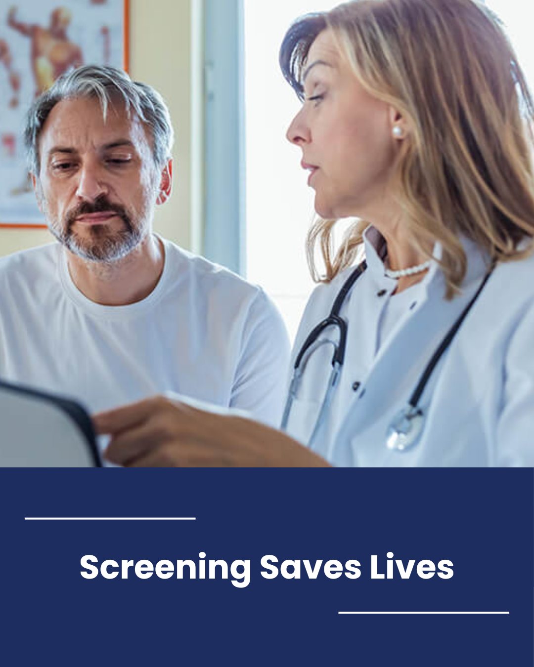 Early detection and screening saves lives. More info (link in bio).