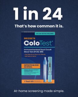 It’s more common than you think. Get your ColoTest today and learn more on our website (🔗 in bio).