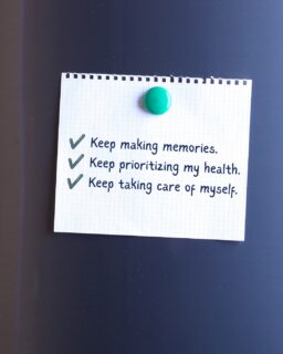 Your health checklist matters just as much as your daily to-do list. Make time for yourself—you've earned it.