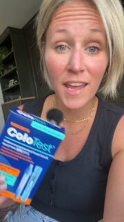 Do your annual colon cancer screening at home with Reese's ColoTest!